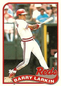 1989 Topps - Collector's Edition (Tiffany) #515 Barry Larkin Front