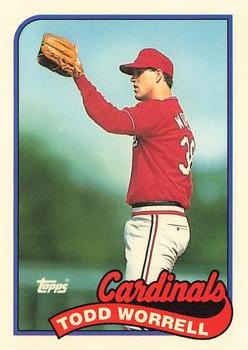 1989 Topps - Collector's Edition (Tiffany) #535 Todd Worrell Front