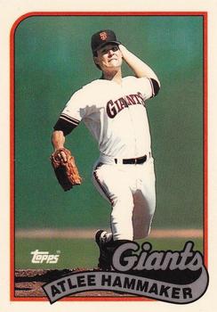 1989 Topps - Collector's Edition (Tiffany) #572 Atlee Hammaker Front