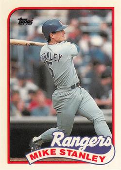 1989 Topps - Collector's Edition (Tiffany) #587 Mike Stanley Front