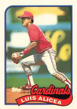 1989 Topps - Collector's Edition (Tiffany) #588 Luis Alicea Front