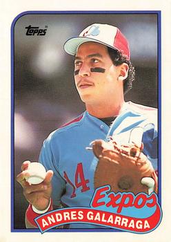 1989 Topps - Collector's Edition (Tiffany) #590 Andres Galarraga Front