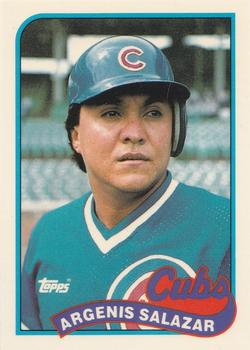 1989 Topps - Collector's Edition (Tiffany) #642 Argenis Salazar Front