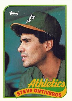 1989 Topps - Collector's Edition (Tiffany) #692 Steve Ontiveros Front