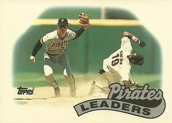 1989 Topps - Collector's Edition (Tiffany) #699 Pirates Leaders Front