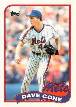 1989 Topps - Collector's Edition (Tiffany) #710 David Cone Front