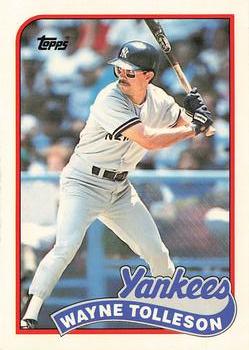 1989 Topps - Collector's Edition (Tiffany) #716 Wayne Tolleson Front