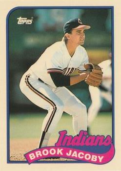 1989 Topps - Collector's Edition (Tiffany) #739 Brook Jacoby Front
