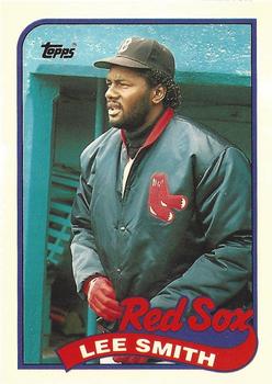 1989 Topps - Collector's Edition (Tiffany) #760 Lee Smith Front
