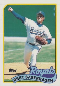 1989 Topps - Collector's Edition (Tiffany) #750 Bret Saberhagen Front