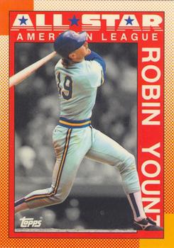 1990 Topps - Collector's Edition (Tiffany) #389 Robin Yount Front