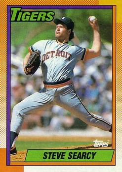 1990 Topps - Collector's Edition (Tiffany) #487 Steve Searcy Front
