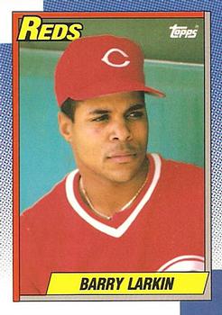 1990 Topps - Collector's Edition (Tiffany) #10 Barry Larkin Front