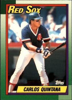 1990 Topps - Collector's Edition (Tiffany) #18 Carlos Quintana Front