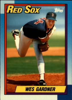1990 Topps - Collector's Edition (Tiffany) #38 Wes Gardner Front