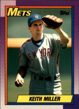 1990 Topps - Collector's Edition (Tiffany) #58 Keith Miller Front