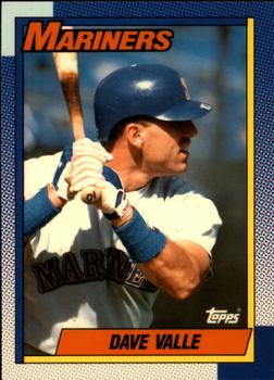 1990 Topps - Collector's Edition (Tiffany) #76 Dave Valle Front