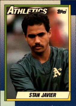 1990 Topps - Collector's Edition (Tiffany) #102 Stan Javier Front