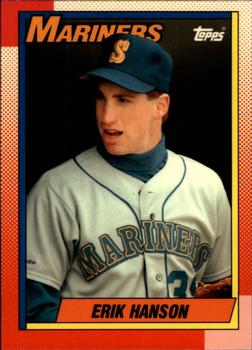 1990 Topps - Collector's Edition (Tiffany) #118 Erik Hanson Front