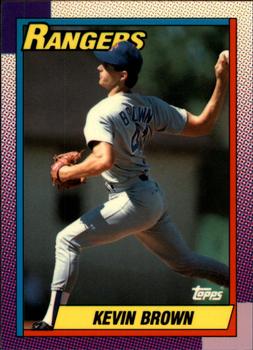 1990 Topps - Collector's Edition (Tiffany) #136 Kevin Brown Front