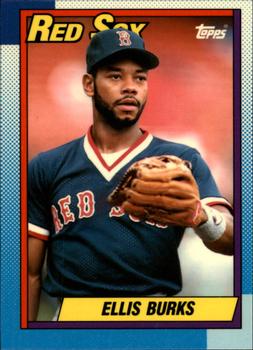 1990 Topps - Collector's Edition (Tiffany) #155 Ellis Burks Front