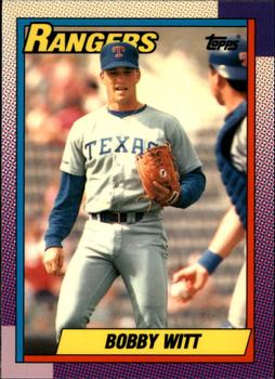 1990 Topps - Collector's Edition (Tiffany) #166 Bobby Witt Front