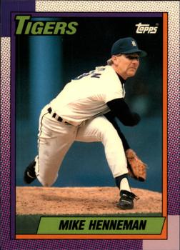 1990 Topps - Collector's Edition (Tiffany) #177 Mike Henneman Front