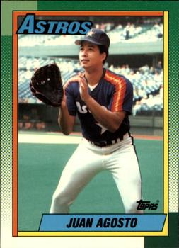 1990 Topps - Collector's Edition (Tiffany) #181 Juan Agosto Front