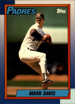1990 Topps - Collector's Edition (Tiffany) #205 Mark Davis Front