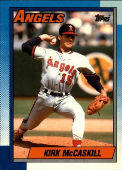 1990 Topps - Collector's Edition (Tiffany) #215 Kirk McCaskill Front