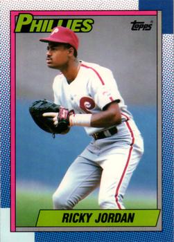 1990 Topps - Collector's Edition (Tiffany) #216 Ricky Jordan Front