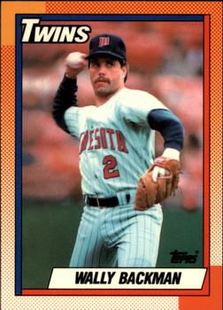 1990 Topps - Collector's Edition (Tiffany) #218 Wally Backman Front