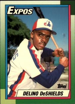 1990 Topps - Collector's Edition (Tiffany) #224 Delino DeShields Front