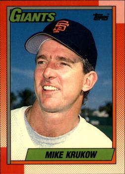 1990 Topps - Collector's Edition (Tiffany) #241 Mike Krukow Front