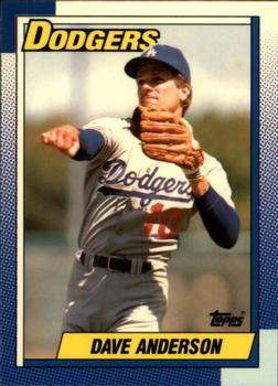 1990 Topps - Collector's Edition (Tiffany) #248 Dave Anderson Front