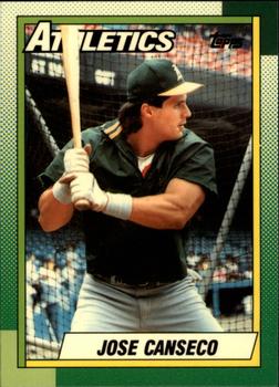 1990 Topps - Collector's Edition (Tiffany) #250 Jose Canseco Front