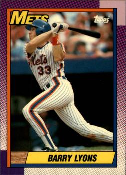 1990 Topps - Collector's Edition (Tiffany) #258 Barry Lyons Front