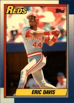 1990 Topps - Collector's Edition (Tiffany) #260 Eric Davis Front