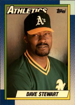 1990 Topps - Collector's Edition (Tiffany) #270 Dave Stewart Front