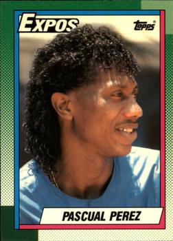 1990 Topps - Collector's Edition (Tiffany) #278 Pascual Perez Front