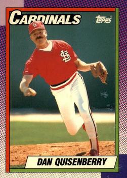 1990 Topps - Collector's Edition (Tiffany) #312 Dan Quisenberry Front