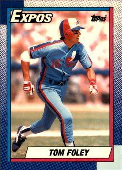 1990 Topps - Collector's Edition (Tiffany) #341 Tom Foley Front