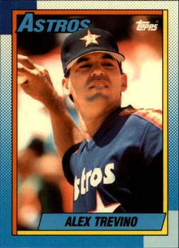 1990 Topps - Collector's Edition (Tiffany) #342 Alex Trevino Front