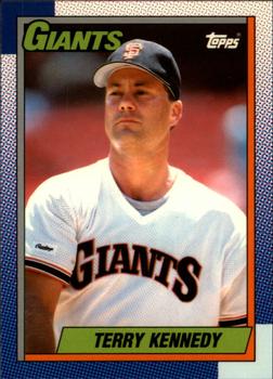 1990 Topps - Collector's Edition (Tiffany) #372 Terry Kennedy Front