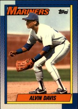 1990 Topps - Collector's Edition (Tiffany) #373 Alvin Davis Front