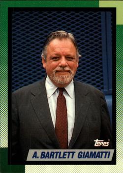1990 Topps - Collector's Edition (Tiffany) #396 A. Bartlett Giamatti Front