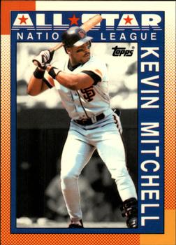 1990 Topps - Collector's Edition (Tiffany) #401 Kevin Mitchell Front