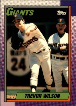 1990 Topps - Collector's Edition (Tiffany) #408 Trevor Wilson Front