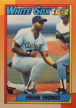 1990 Topps - Collector's Edition (Tiffany) #414 Frank Thomas Front