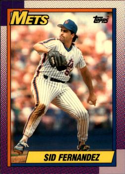 1990 Topps - Collector's Edition (Tiffany) #480 Sid Fernandez Front